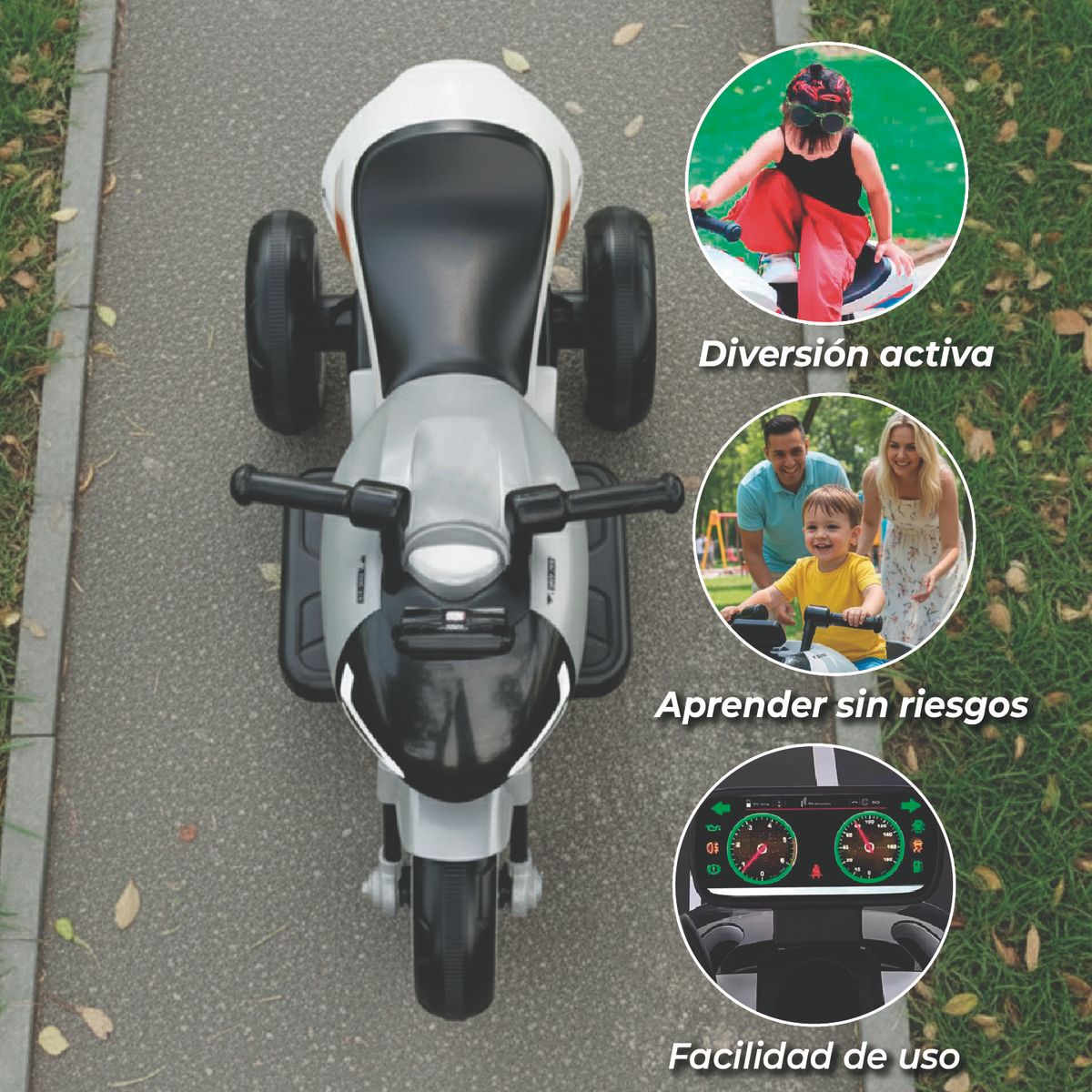 MUNDO ONLINE - Moto Electrica Niño a Bateria Nitro France CF