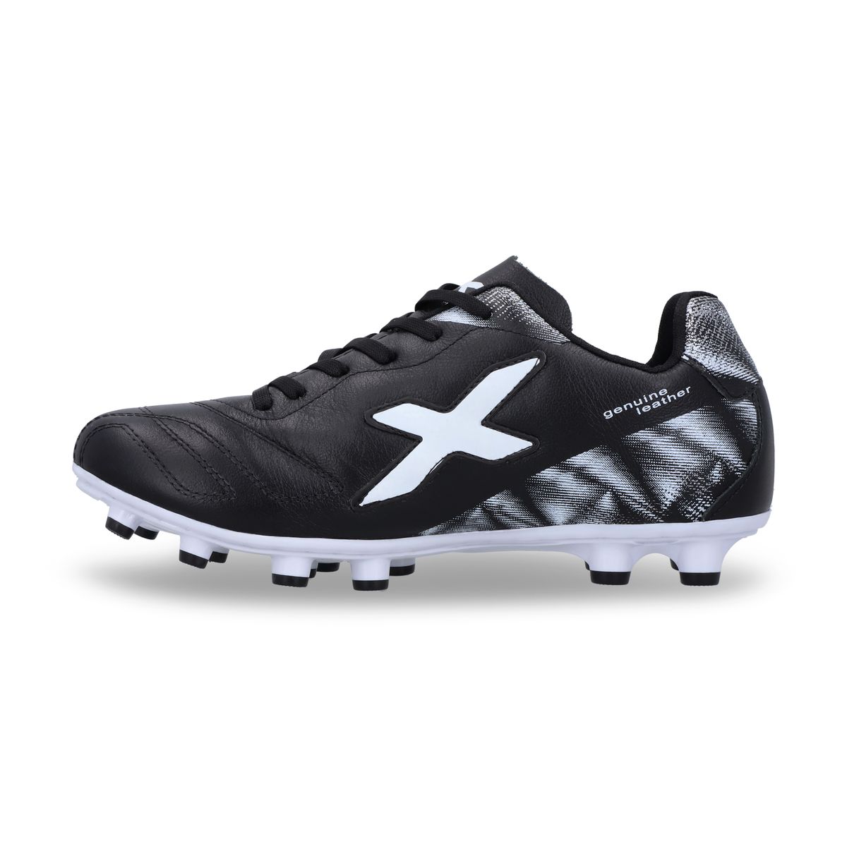 OXN - ZAPATOS DE FUTBOL OXN CLASSIC MD2 ADULTO NEGRO