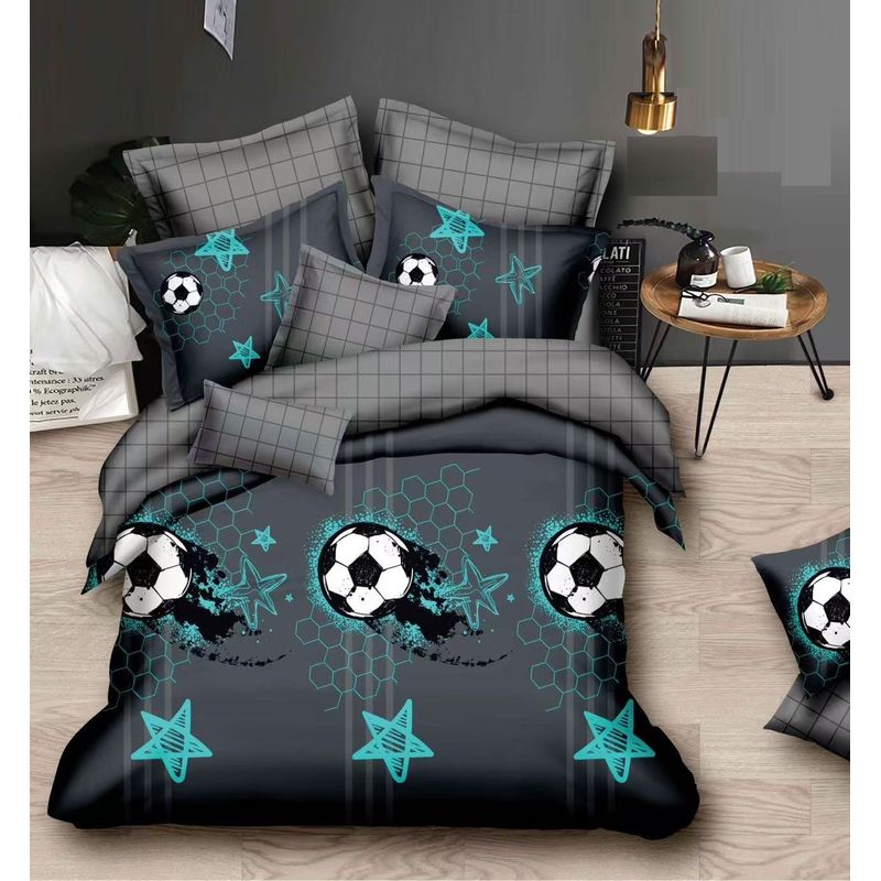 GENERICO - Sábana DE NIÑO GRIS BALONES INFANTIL  1.5 PLAZA TENG FEI