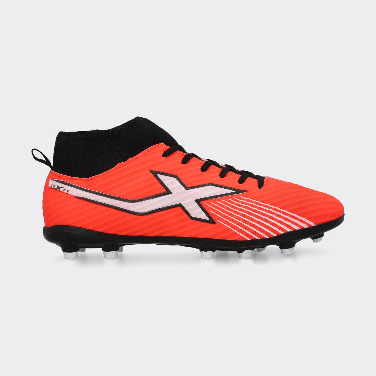 OXN - ZAPATOS DE FUTBOL OXN FUSION GRIP 4 NEO ADULTO NARANJO