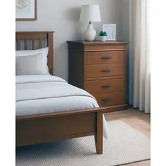 MSA MUEBLES SANTA ANA - Cómoda 4 Cajones Trinidad