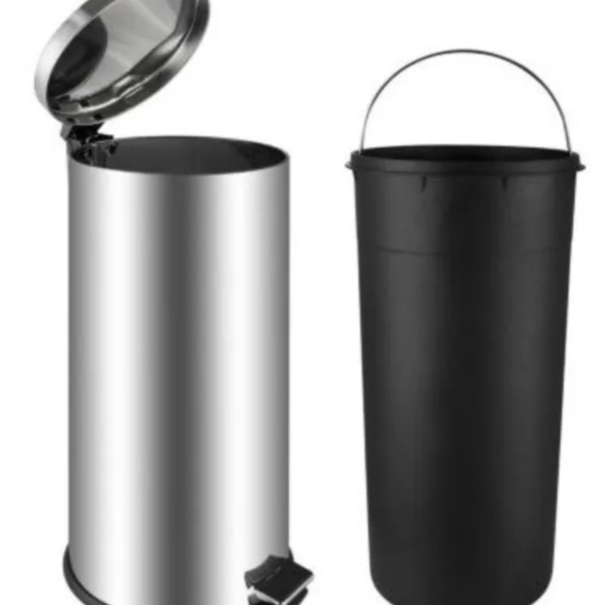 GENERICO - Basurero Acero Inoxidable Capacidad 30 Litros