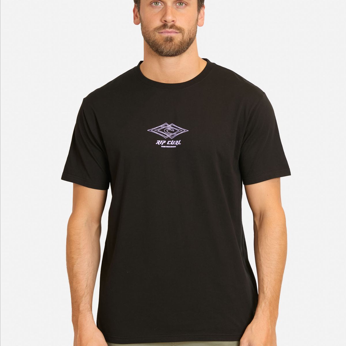 RIP CURL - Polera MC Salt Negro Hombre Rip Curl - Negro