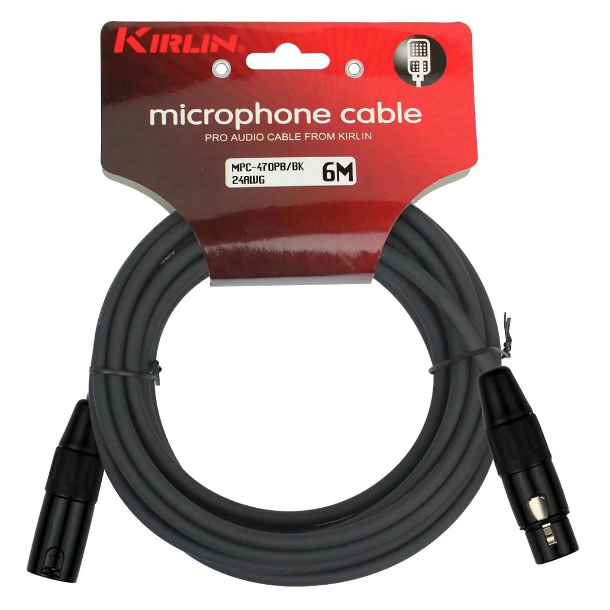 KIRLIN - Cable Microfono 6 Mts Kirlin MPC-470PB-6