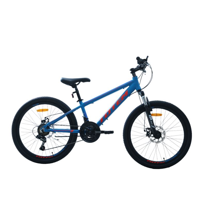TOTEM - BICICLETA TOTEM MTB ARO 24 MODELO ATLANTIS AZUL