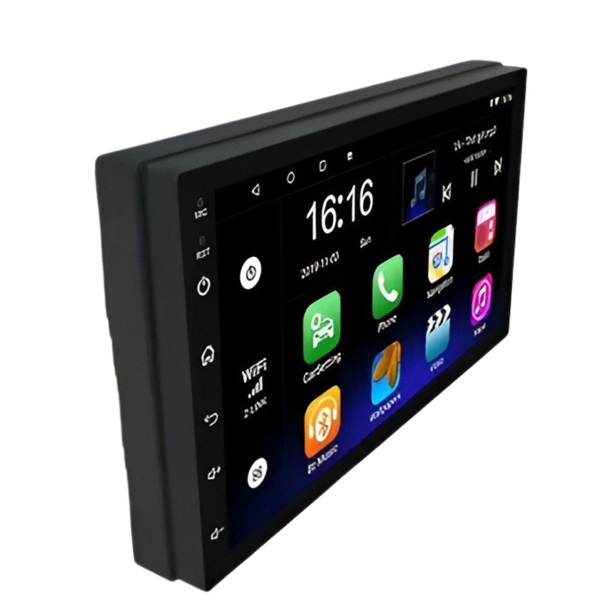 GENERICO - Radio Auto Android WiFi Bluetooth USB y Camara de Retroceso