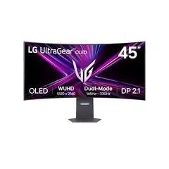 LG - Monitor gaming OLED UltraGear™ 45 ”WUHD - Dual Mode 165 o 330 Hz