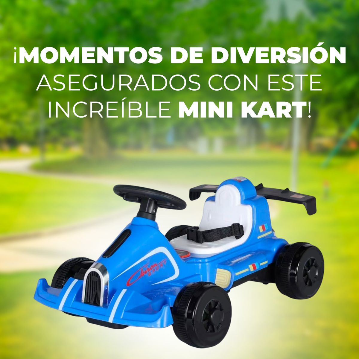 MUNDO ONLINE - Auto Electrico Niño Deportivo Karting Formula 1 Con Sonido