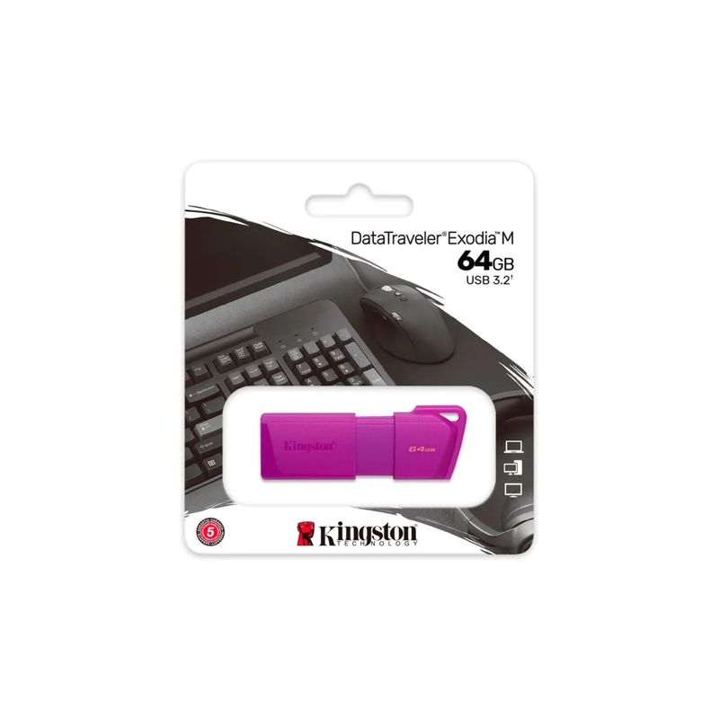 KINGSTON - Memoria USB Kingston Neon de 64GB Gen 3.2 KINGSTON