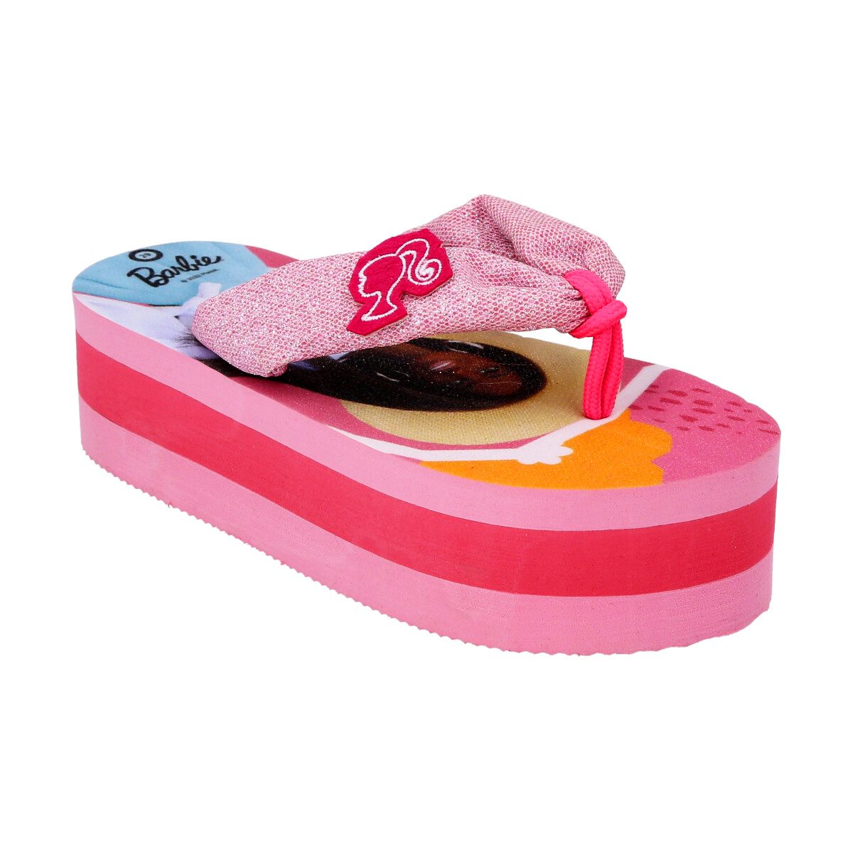 BARBIE - FLIP FLOP BARBIE CON PLATAFORMA