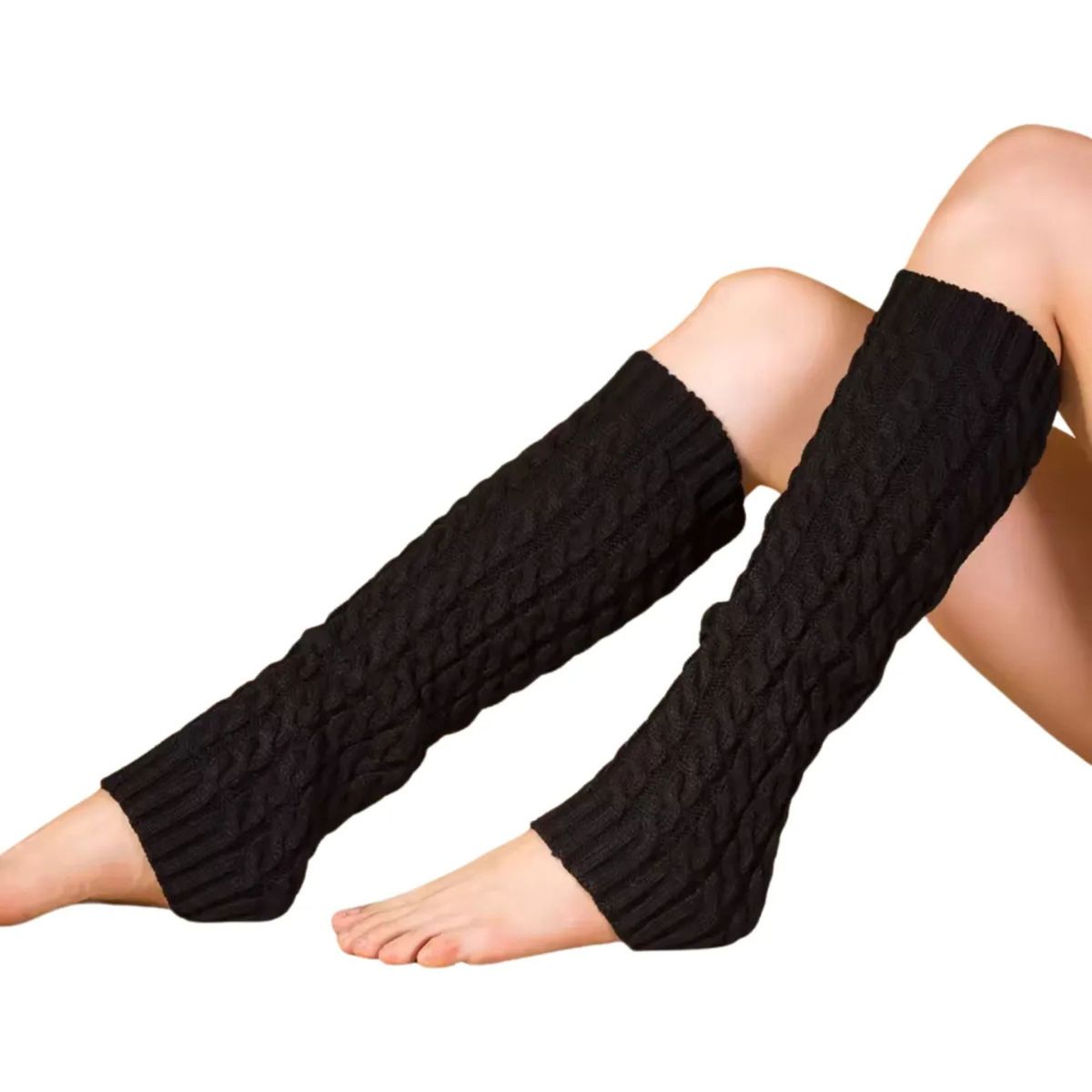 LOOK SHOP - Pack 6 Polainas Lana Invierno Abrigadoras Mujer/niña Colores