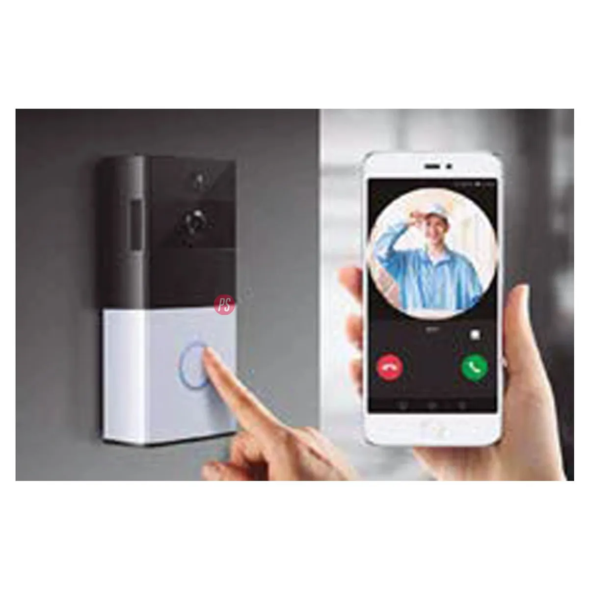 PUNTO STORE - Timbre De Video Con Cámara Y Wifi Inalámbrico - Ps