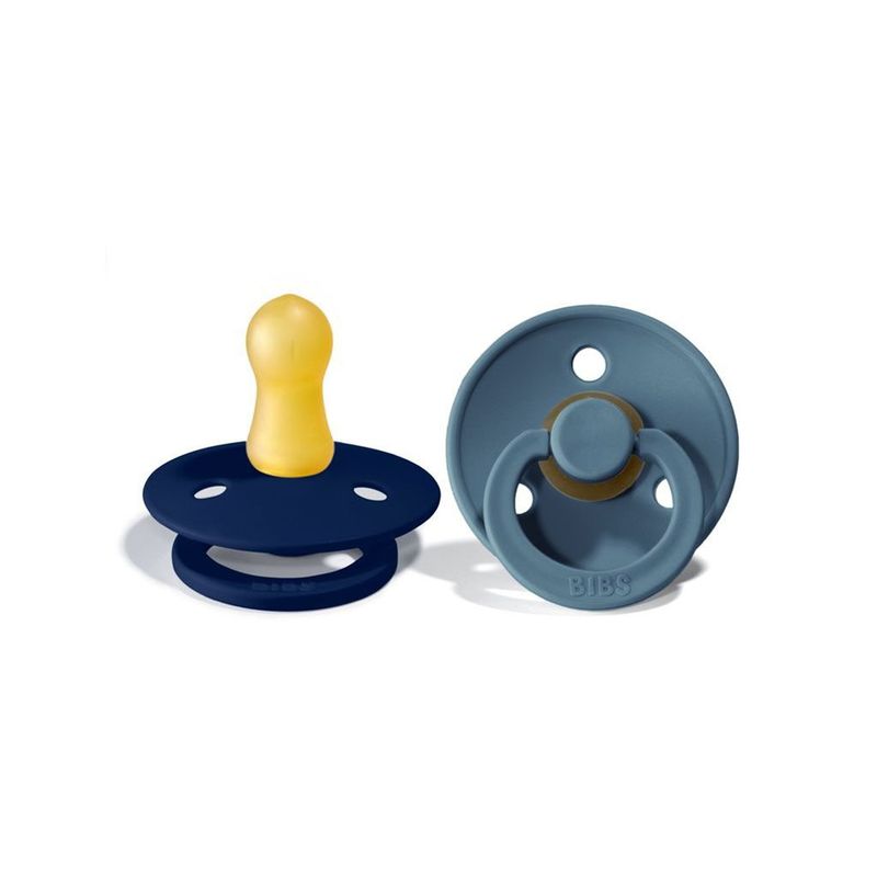 BIBS - Chupete Bibs X2  0-6 Meses  Deep Space  Petrol