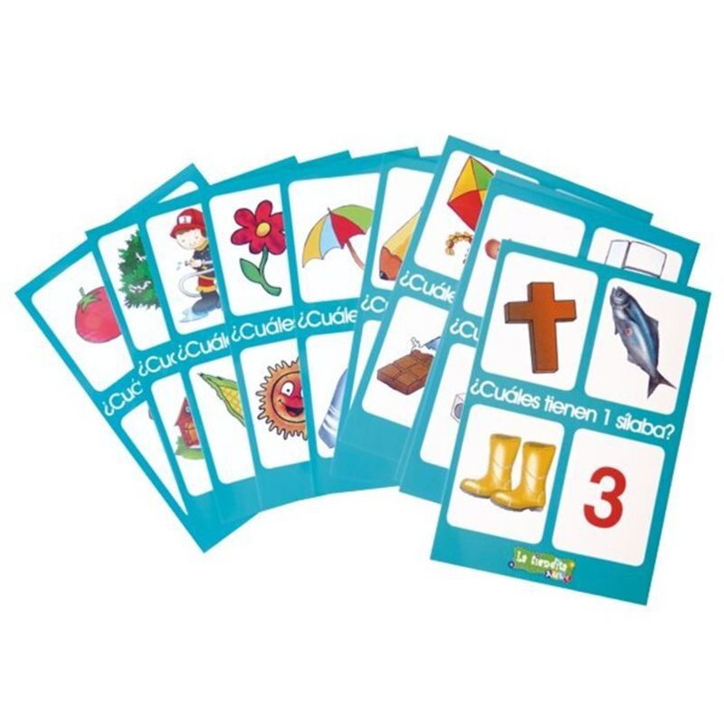  - DISPLAY 10 TARJETAS SILABAS