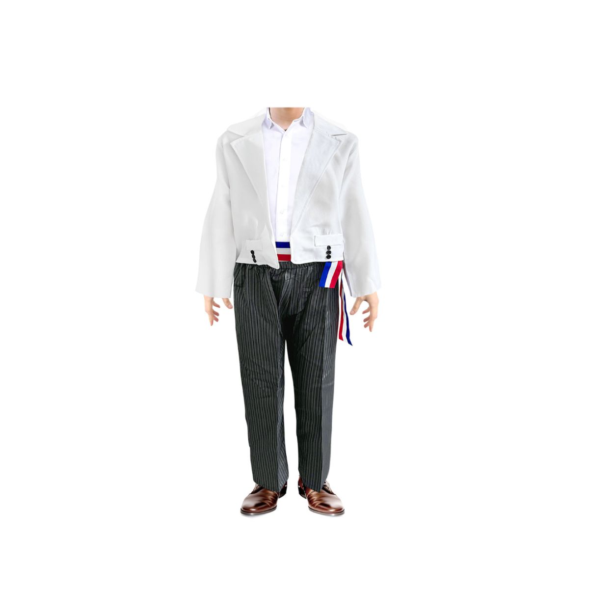 KIDS COOL - Traje Huaso ( Chaqueta , Pantalón , Cinturón)  Fiestas Patrias Niños