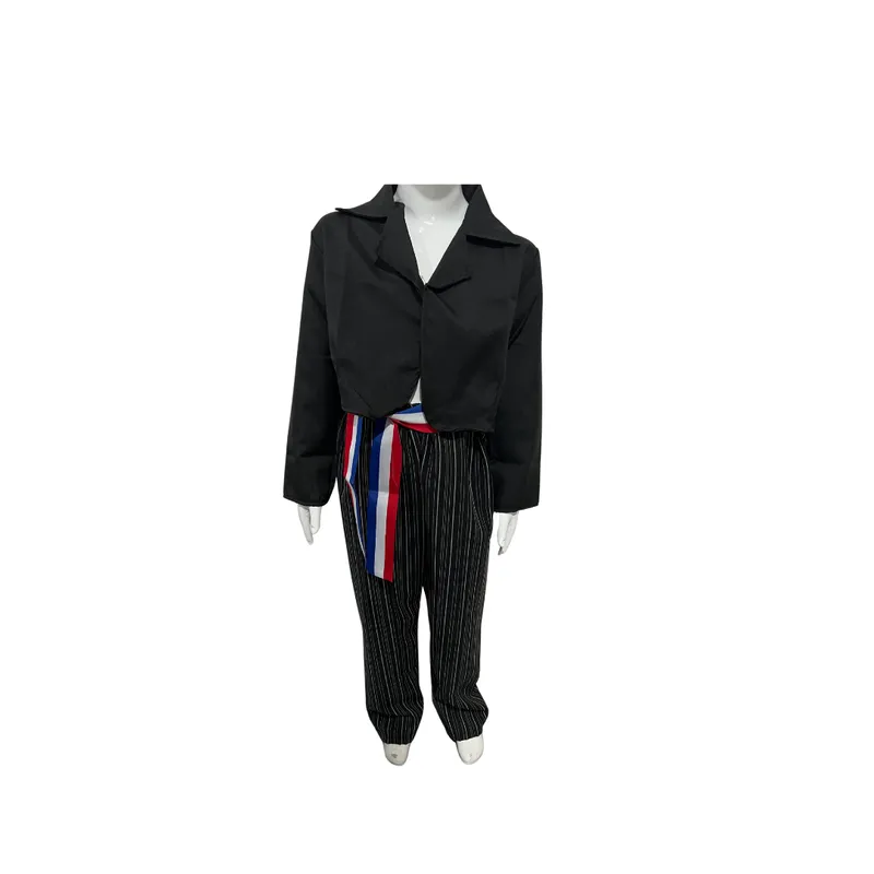 KIDS COOL - Traje Huaso ( Chaqueta , Pantalón , Cinturón)  Fiestas Patrias Niños