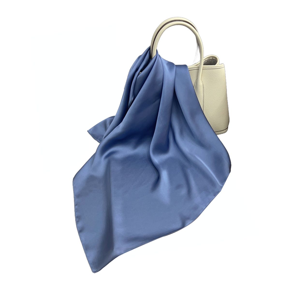 ATURE - Pañuelo Liso 70 X 70 Tipo Seda Accesorio Moda Colores