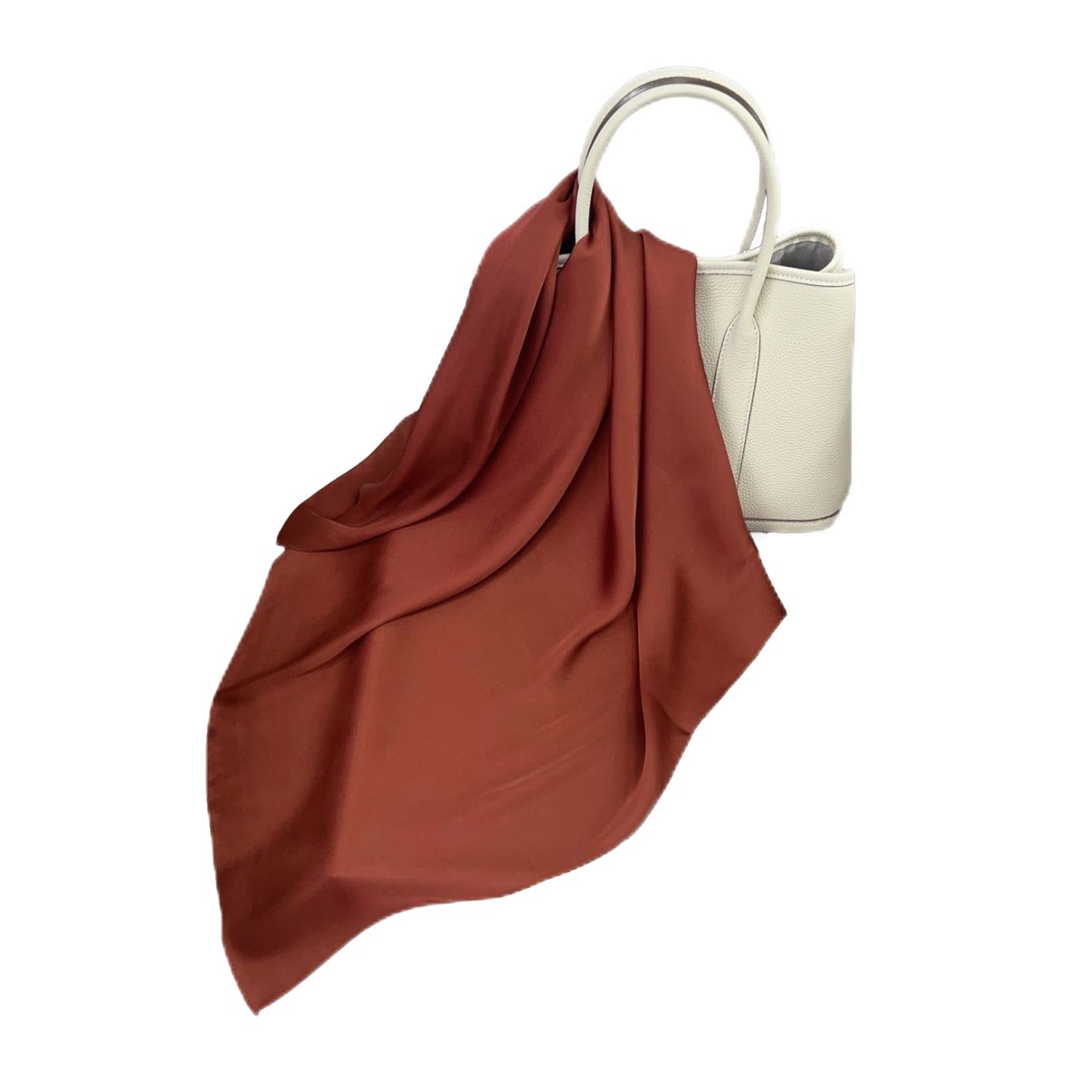 ATURE - Pañuelo Liso 70 X 70 Tipo Seda Accesorio Moda Colores
