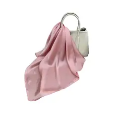 ATURE - Pañuelo Liso 70 X 70 Tipo Seda Accesorio Moda Colores