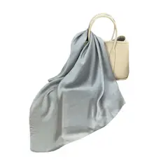 ATURE - Pañuelo Liso 70 X 70 Tipo Seda Accesorio Moda Colores