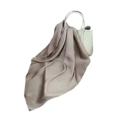 ATURE - Pañuelo Liso 70 X 70 Tipo Seda Accesorio Moda Colores