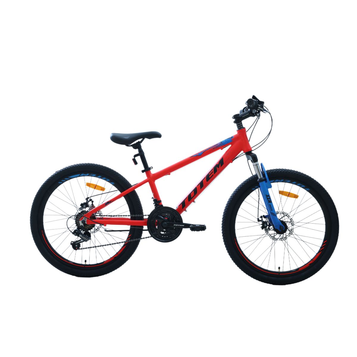 TOTEM - BICICLETA TOTEM MTB ARO 24 MODELO ATLANTIS ROJO