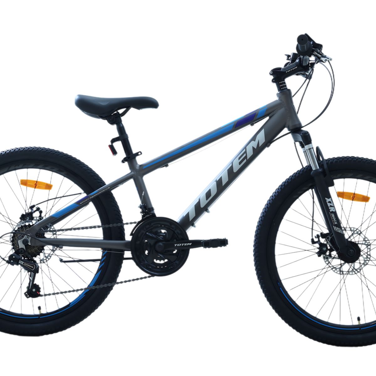 TOTEM - BICICLETA TOTEM MTB ARO 24 MODELO ATLANTIS GRIS