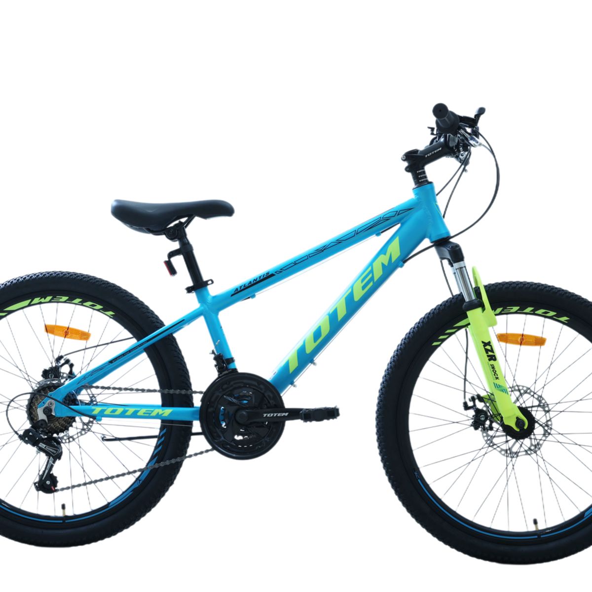 TOTEM - BICICLETA TOTEM MTB ARO 24 MODELO ATLANTIS AZUL CAMALEON