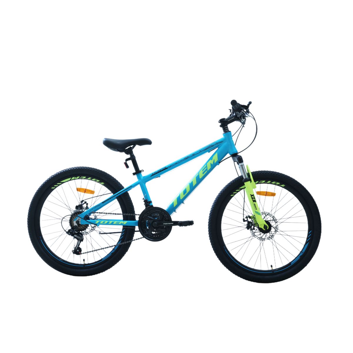 TOTEM - BICICLETA TOTEM MTB ARO 24 MODELO ATLANTIS AZUL CAMALEON