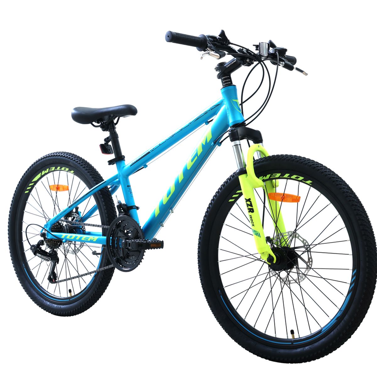 TOTEM - BICICLETA TOTEM MTB ARO 24 MODELO ATLANTIS AZUL CAMALEON