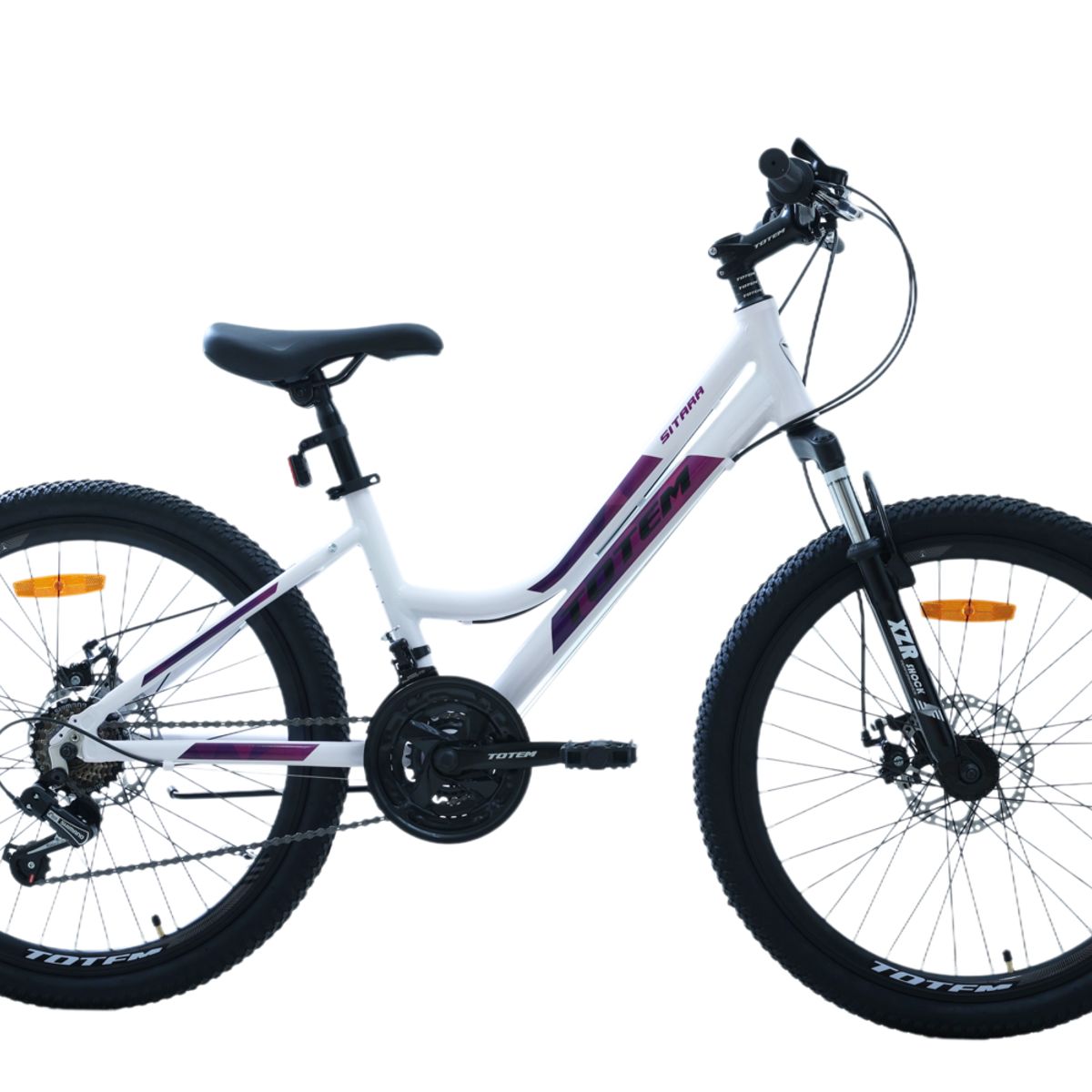 TOTEM - BICICLETA TOTEM MTB ARO 24 MODELO SITARA BLANCO