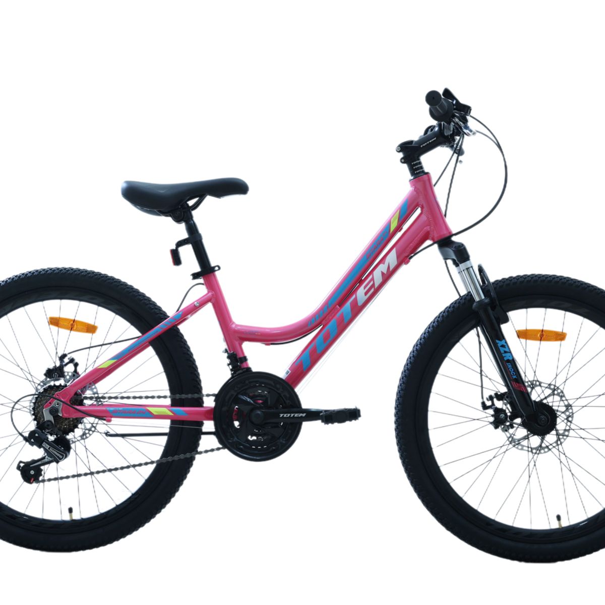 TOTEM - BICICLETA TOTEM MTB ARO 24 MODELO SITARA ROSADO