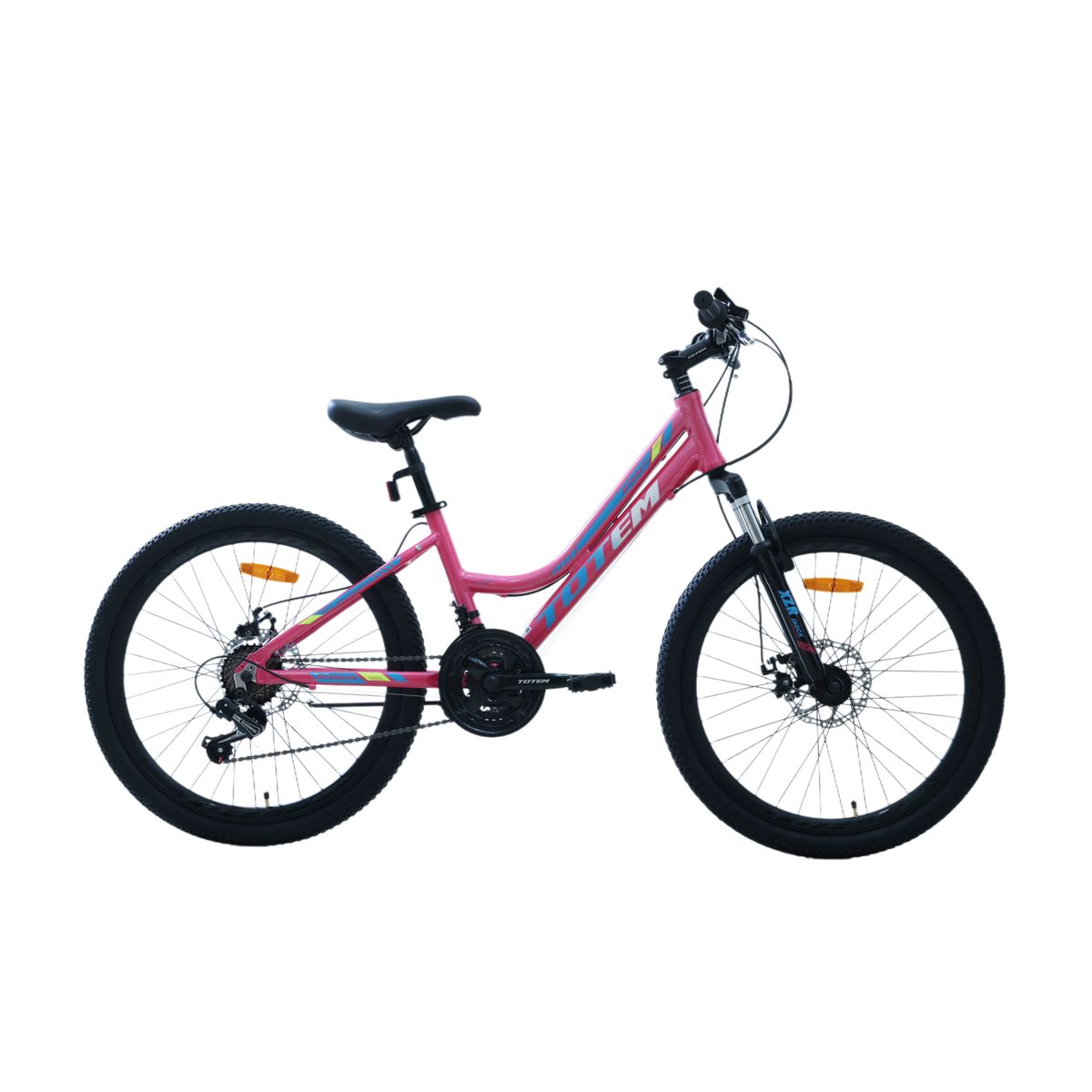 TOTEM - BICICLETA TOTEM MTB ARO 24 MODELO SITARA ROSADO