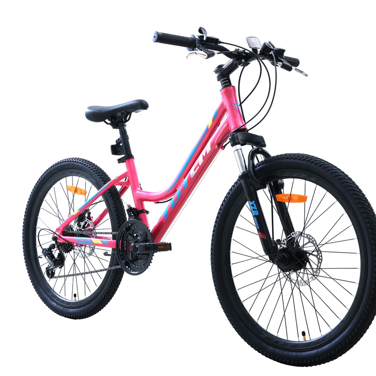 TOTEM - BICICLETA TOTEM MTB ARO 24 MODELO SITARA ROSADO