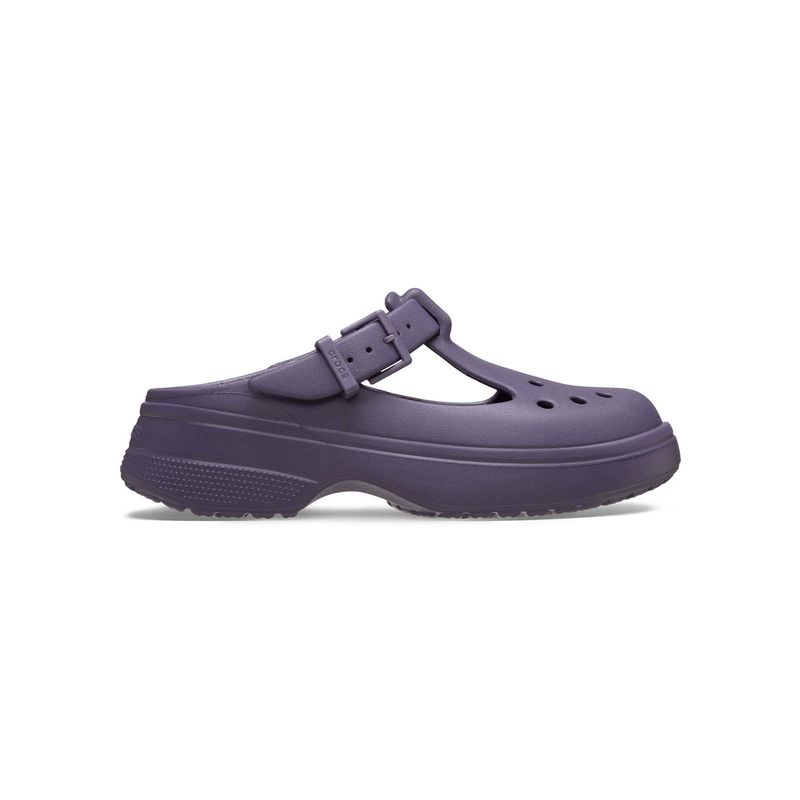 CROCS - Zueco Crocs Mujer Mary Jane Morado Oscuro CROCS