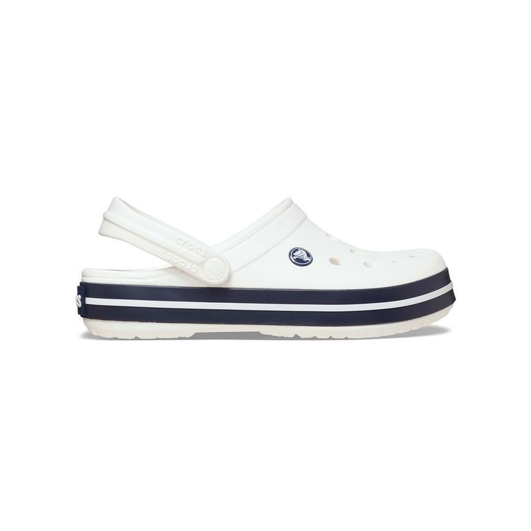 Zueco Unisex Crocband Blanco Papel