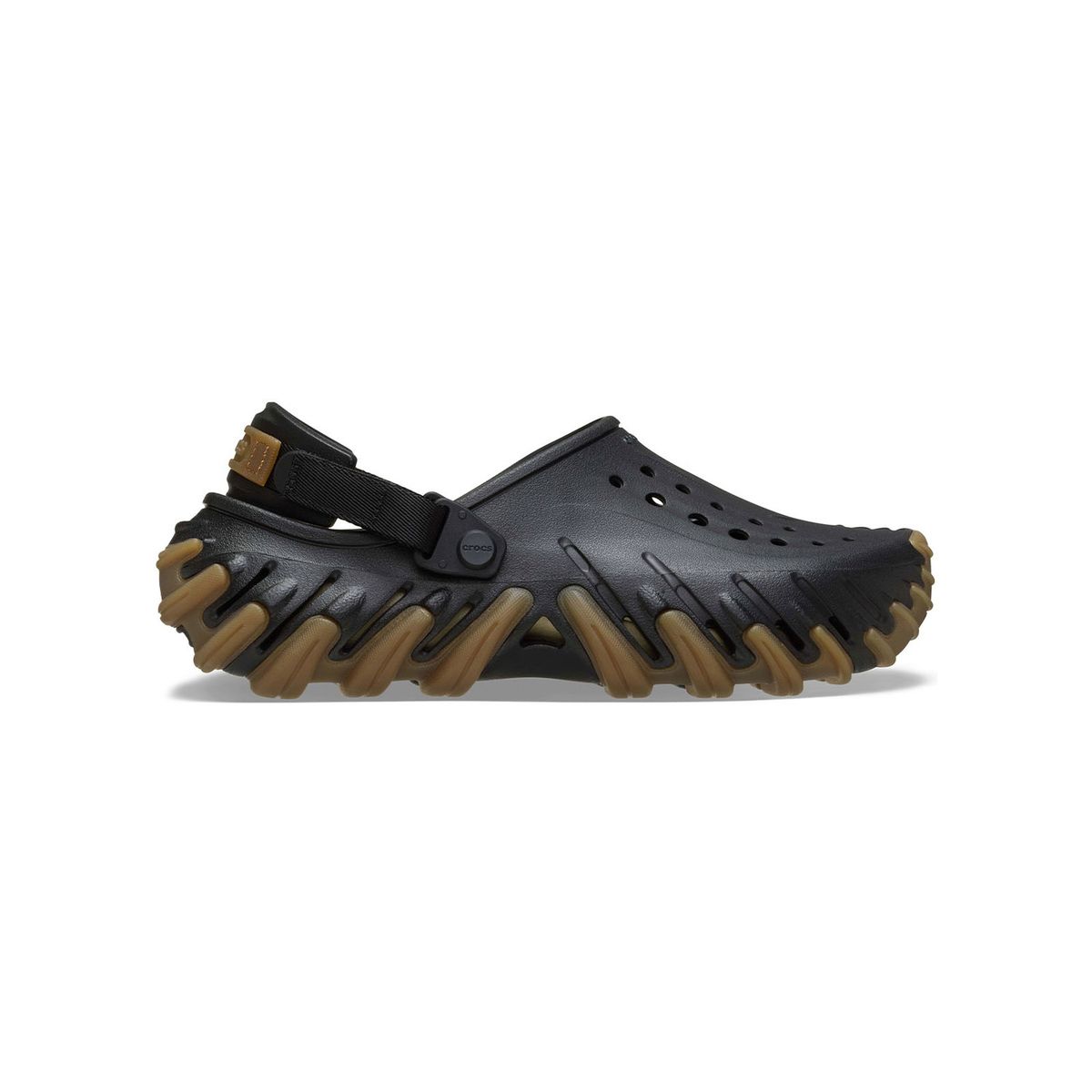 CROCS - Zueco Crocs Hombre Echo Clog Negro Con Café CROCS