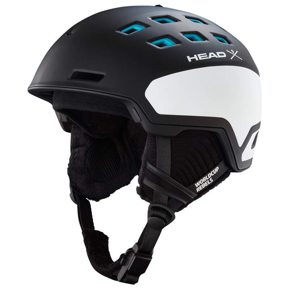 HEAD - Casco Ski Head Rev Worldcup Blackwhite Talla XS-S