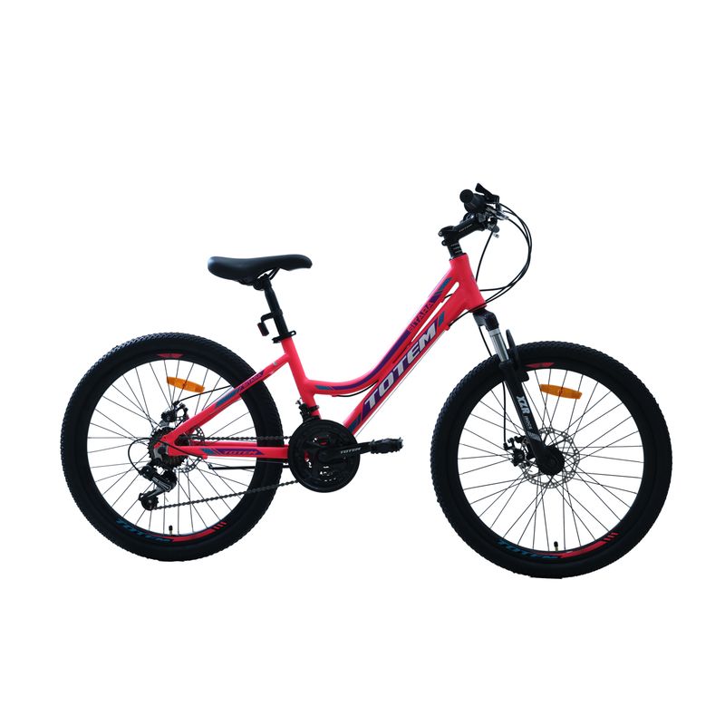 TOTEM - BICICLETA TOTEM MTB ARO 24 MODELO SITARA FUCSIA