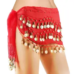 ATURE - Caderines Pañuelos Gasa Con Monedas Danza Arabe