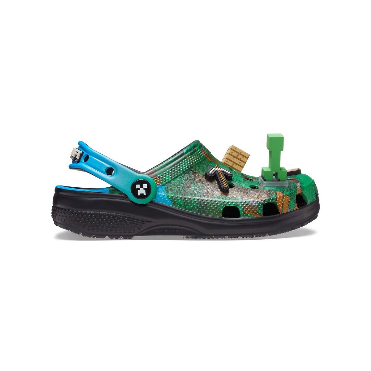 CROCS - Zueco Crocs Niños Grandes Classic Minecraft Verde CROCS