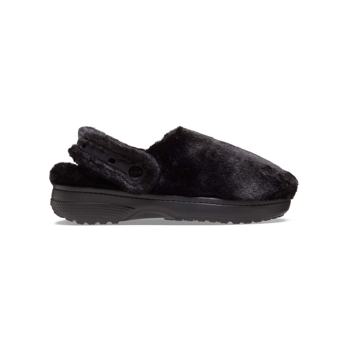 CROCS - Zueco Crocs Unisex Classic Peludo Negro CROCS