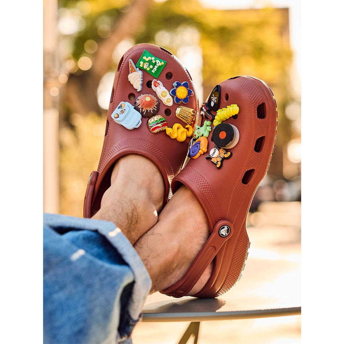 CROCS - Zueco Crocs Hombre Classic Clog Café Madera CROCS