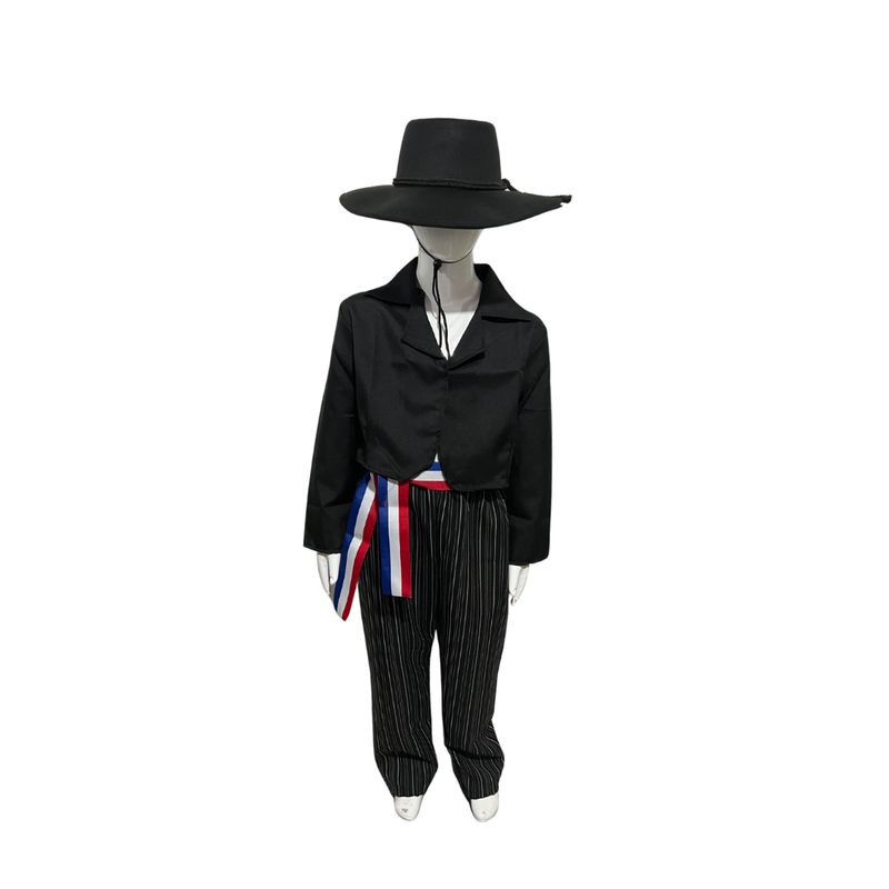 KIDSCOOL - Traje Tipico Vestimenta Huaso Niño Fiestas Patrias Chile