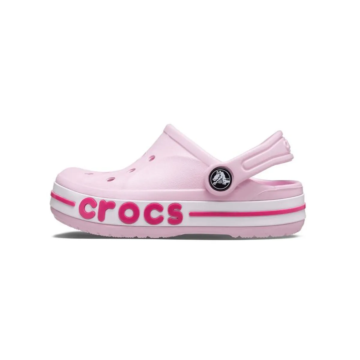 CROCS - Zueco Crocs Niñas Pequeñas Bayaband Clog Rosa CROCS