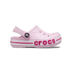 CROCS - Zueco Niña Pequeña Bayaband Clog T Rosado Pastel