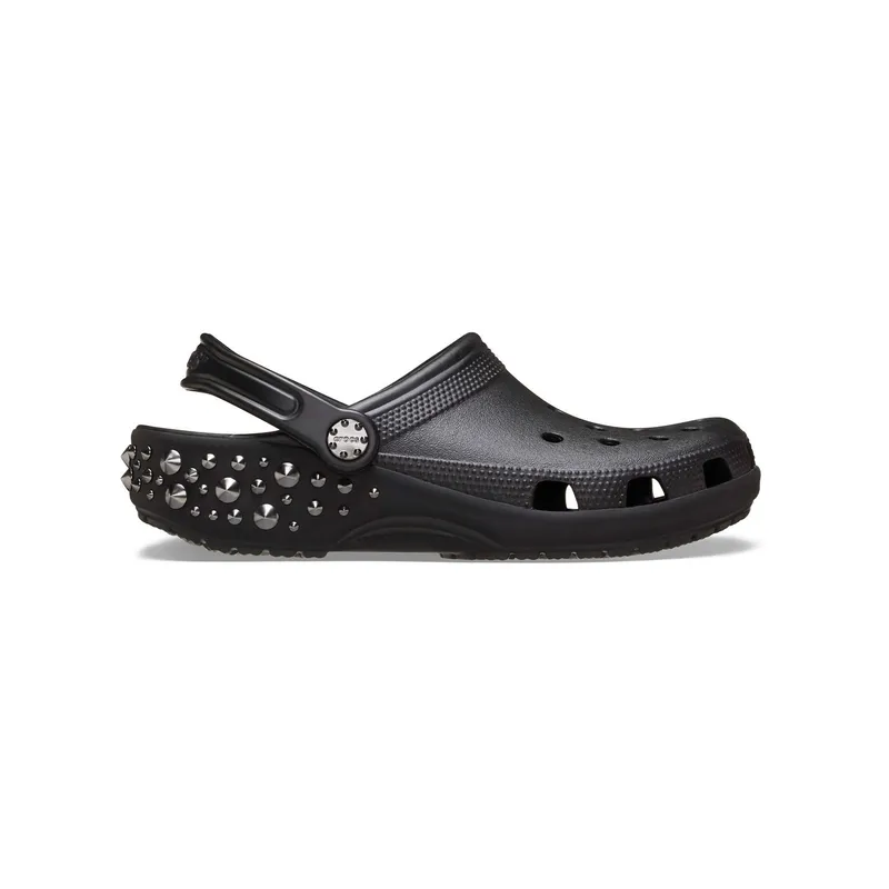 CROCS - Zueco Crocs Unisex Classic Clog Studded Negro CROCS