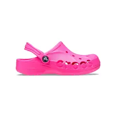 CROCS - Zueco Niña Pequeña Baya Clog T Rosado Eléctrico