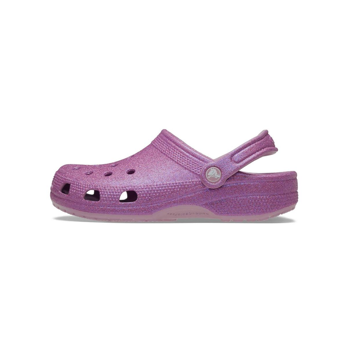 CROCS - Zueco Unisex Classic Clog Glitter Morado Crocs CROCS