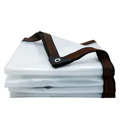 ATURE - 2×6mts Lona Transparente Resistente Impermeable +10m Cuerda